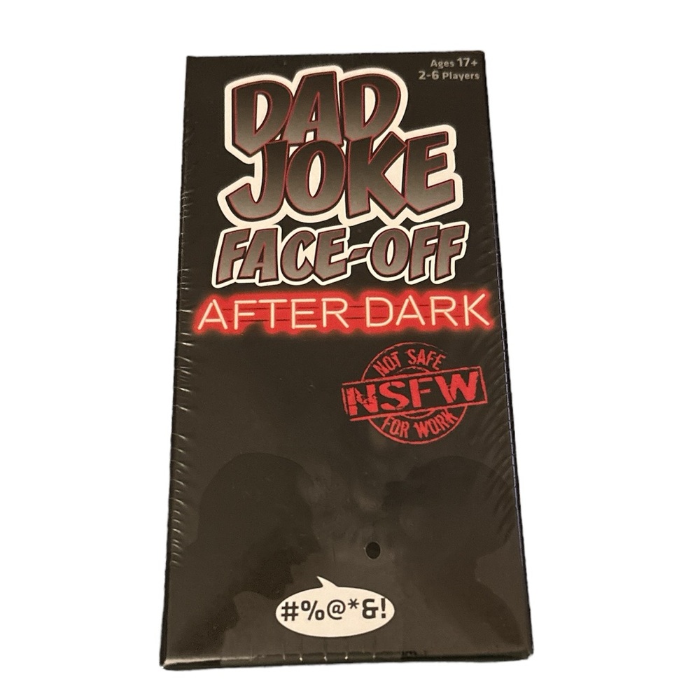 NWT Dad Joke Face Off Playroom Dad Jokes After Dark NSFW